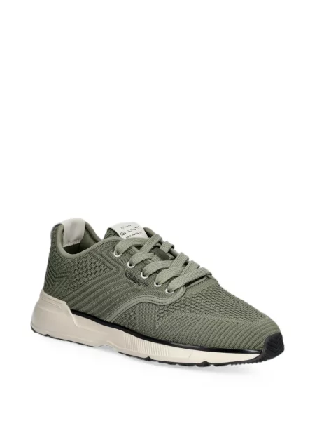 Fűzős csipkés sneaker Gant zöld