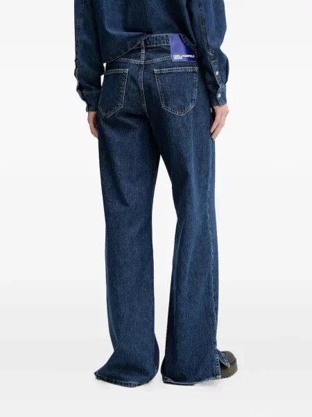 Blugi Karl Lagerfeld Jeans albastru