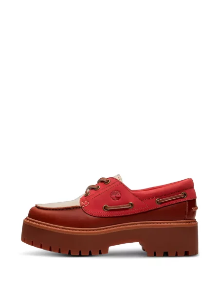 Platform talpú street bokacsizma Timberland strasszokkal barna