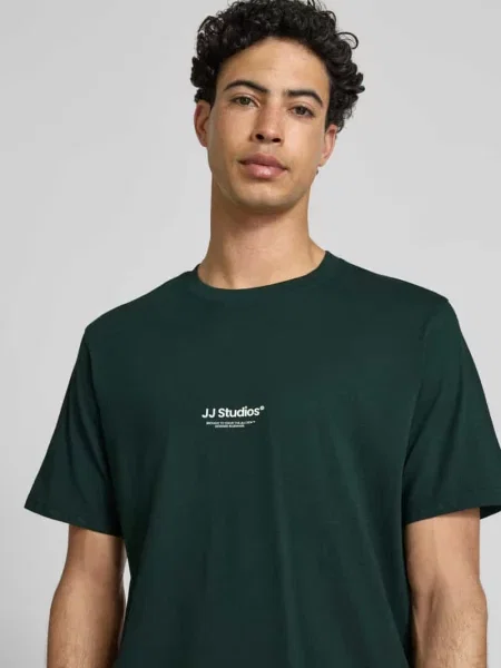 Damski t-shirt o kroju regular fit z nadruk z logo model Soho' Jack & Jones