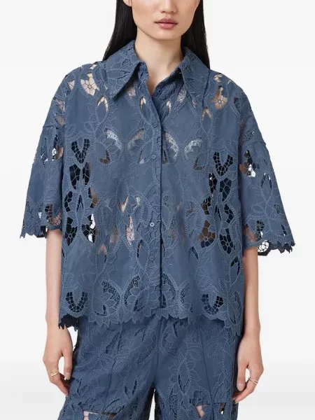 Cămașă Allsaints albastru