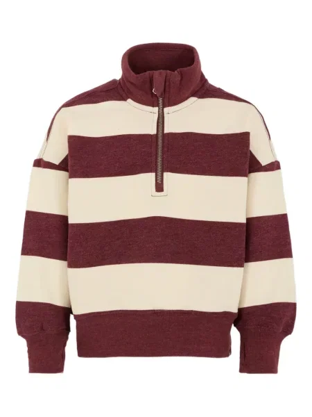 Bluza dziecięca Abercrombie Fitch czerwona