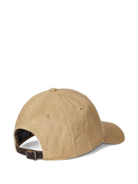 Portofel Polo Ralph Lauren din poplin cu imagine în carouri albastru