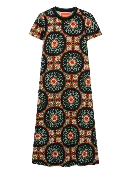 Sukienka midi La Doublej do kolan garniturowa czarna