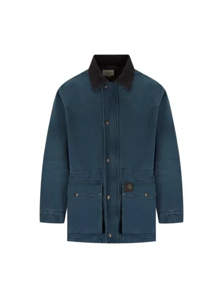 Kurtka Carhartt Wip niebieska