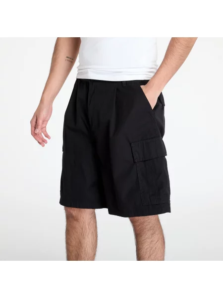 Βερμούδες Carhartt WIP Cole Cargo Short Black Rinsed 29 μαύρο