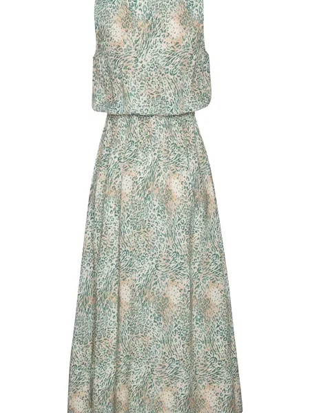 LASCANA Rochie / auriu / verde jad bej