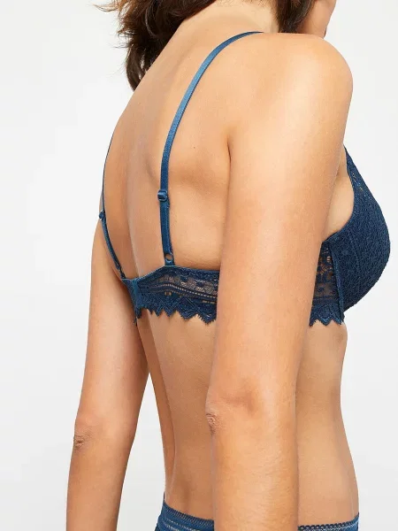 Бюстгальтер Etam з пуш-ап синій