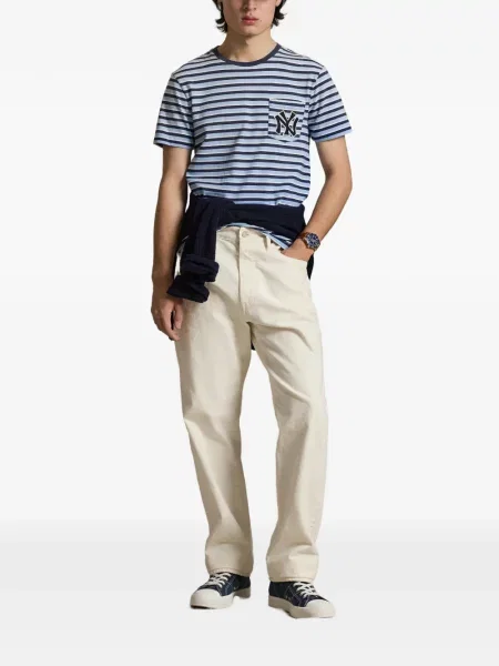 Кожени чорапи Polo Ralph Lauren с отворена пета с пейсли десен бяло