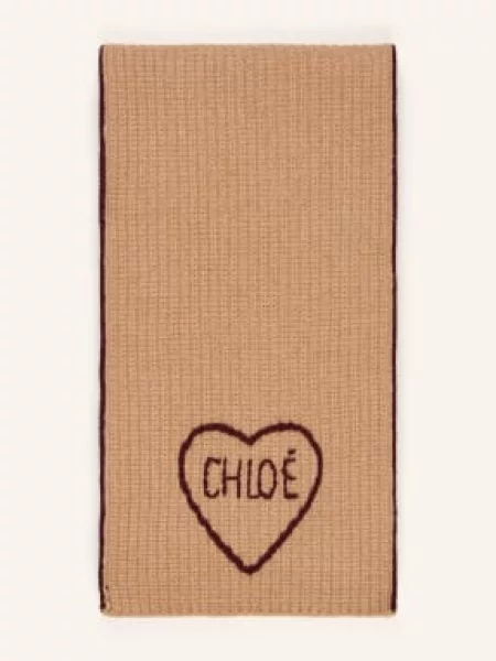 Šál Chloé fialový