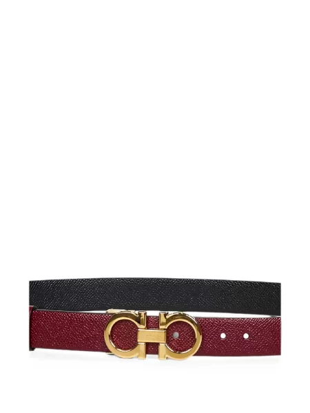 Cu centură curea Ferragamo cu cataramă roșu