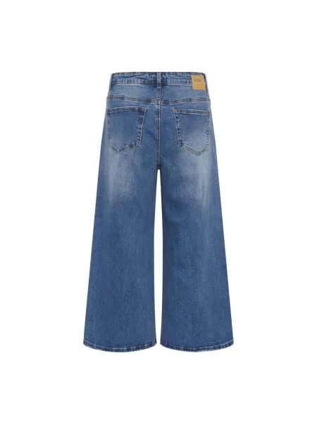 Szerokie jeansy My Essential Wardrobe niebieskie