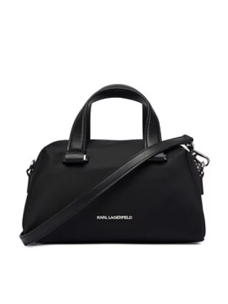KARL LAGERFELD Rankinė Juoda balta