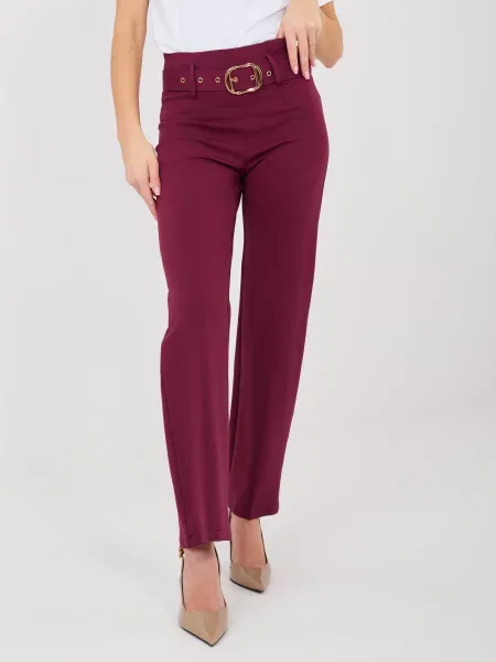 Pantaloni Rue Paris alb