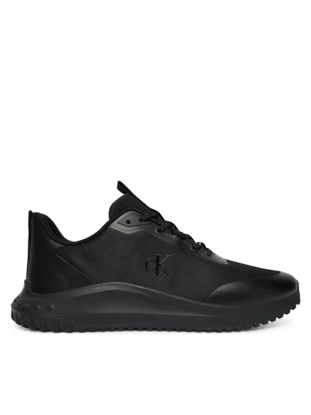 Calvin Klein Tenisice Eva Runner Lace Up Mat Mix crna
