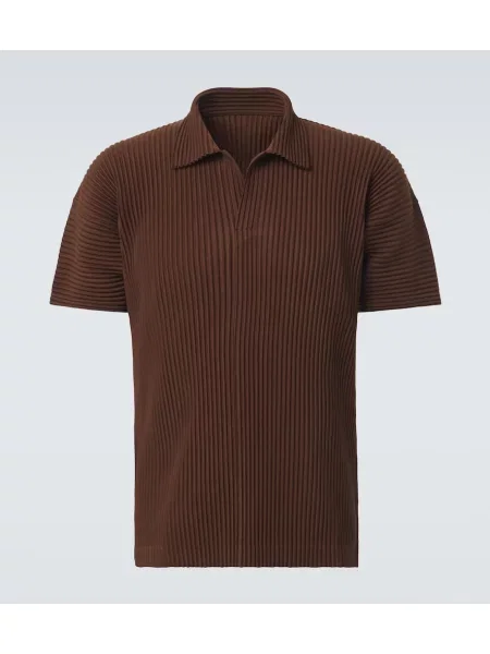 Tricou polo Homme Plisse Issey Miyake maro