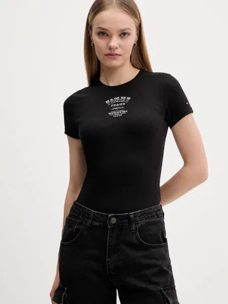 Tommy Jeans Tričko černé