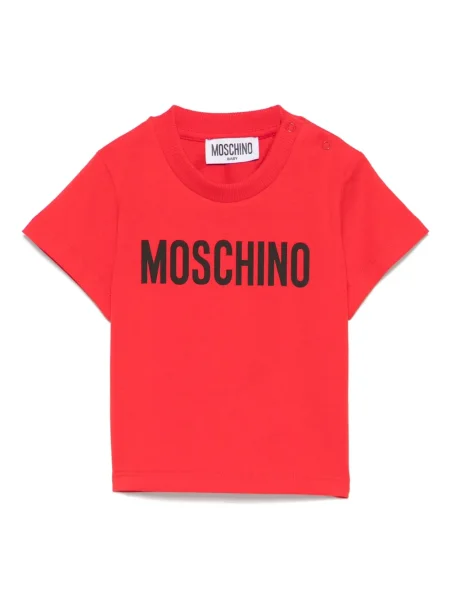Koszulka dziecięca Moschino czerwona