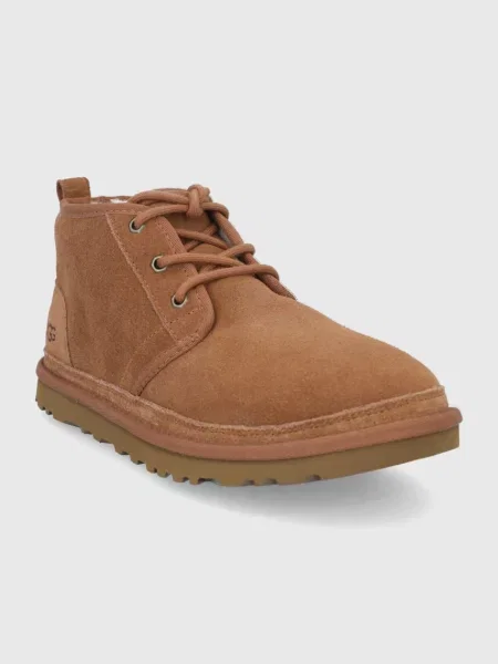UGG Pantofi de piele întoarsă Neumel bărbați maro