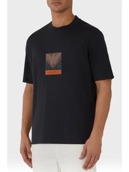 Футболка Emporio Armani синя