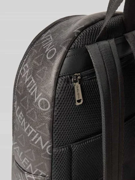 Plecak z imitacji skóry model ‘Zafir’ Valentino Bags czarny