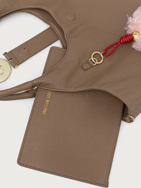 LOVE MOSCHINO Táska bézs