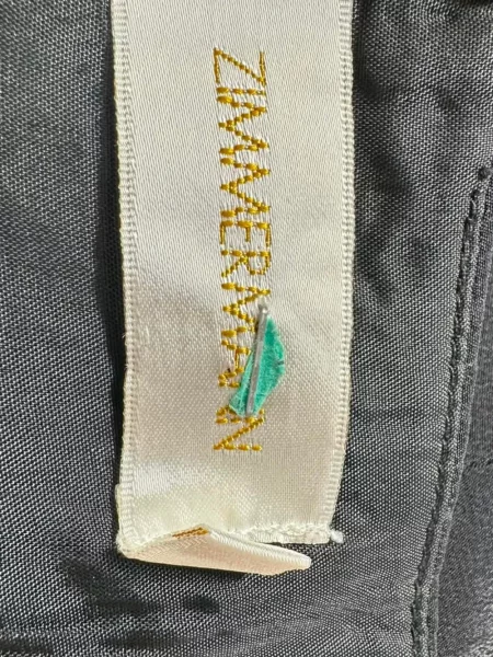 Rochie maxi Zimmermann cu decolteu în V gri