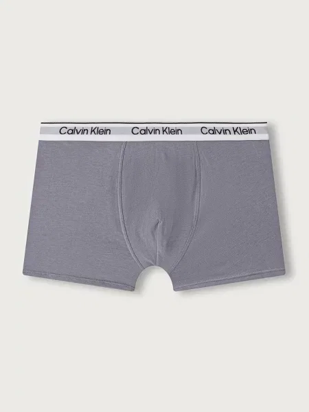 Calvin Klein Underwear testhezálló boxeralsó gyerek elasztánnal csomag szürke