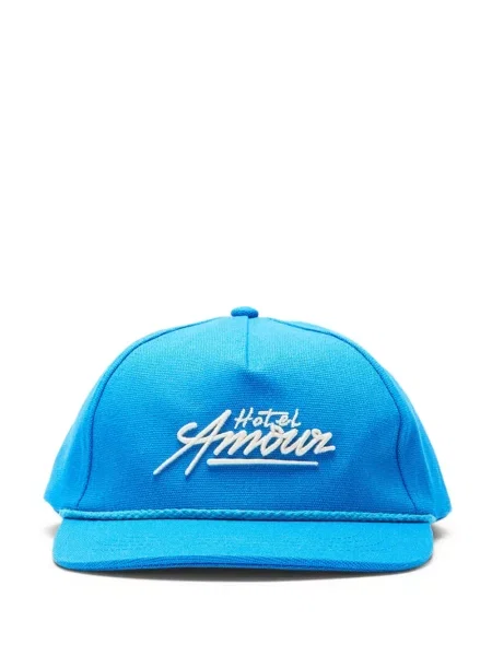 Șapcă Selected cu broderie albastru