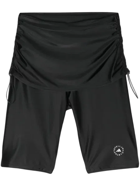 Pantaloni scurți de sport Adidas By Stella Mccartney negru
