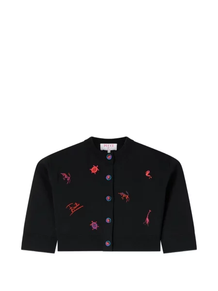 Cardigan Pucci de lână negru