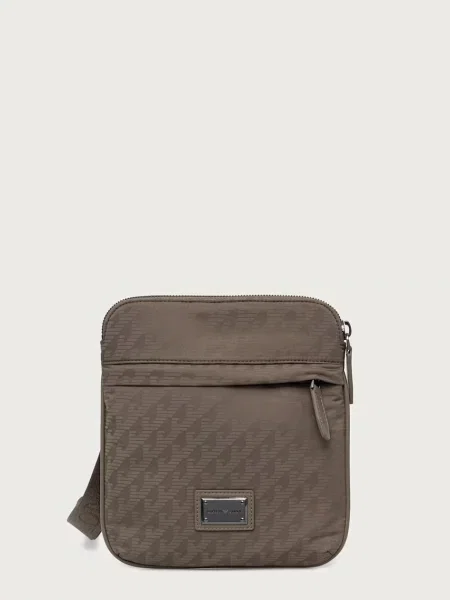 Emporio Armani geantă mică pentru bărbați verde