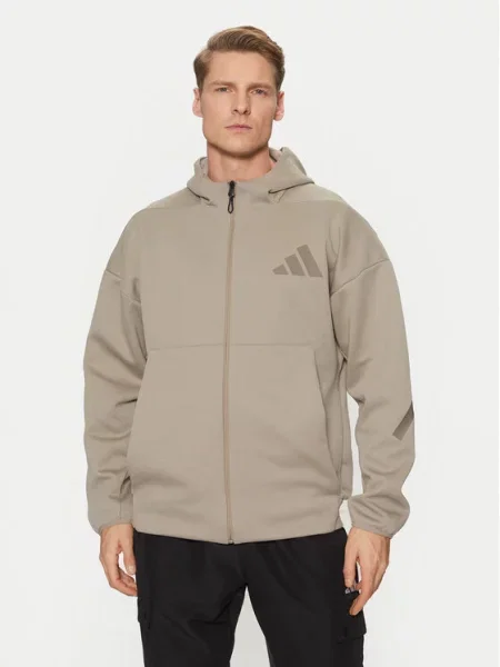 Свитшот Adidas бежевый