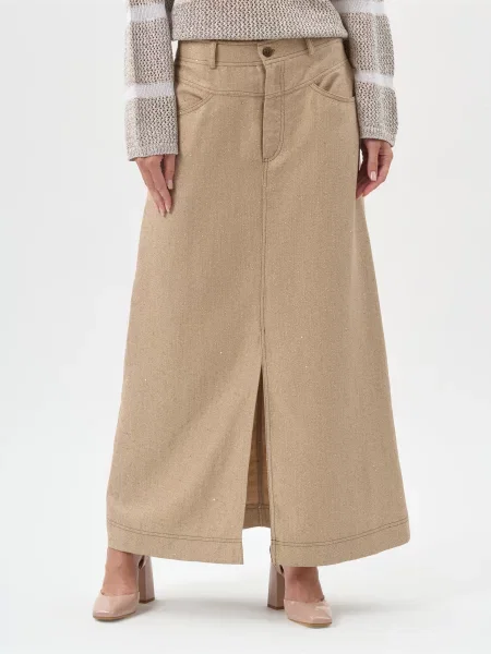 Спідниця Panicale Cashmere бежева