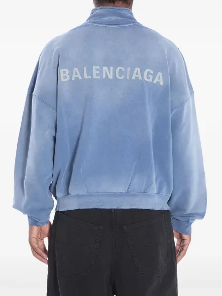 Geacă Balenciaga albastru