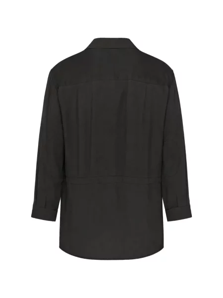 Gulerat geacă Yohji Yamamoto cu cordon negru