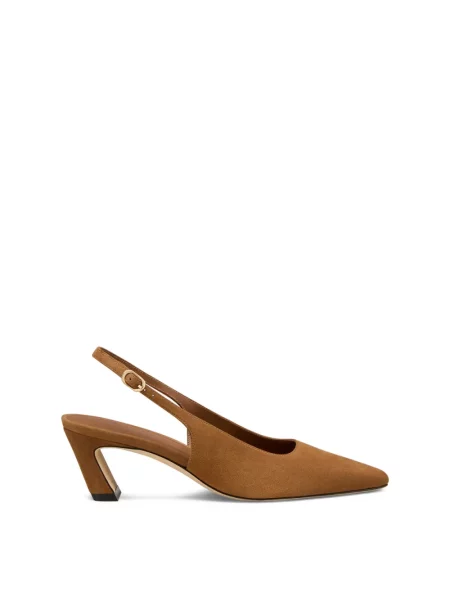 Czółenka Stuart Weitzman brązowa