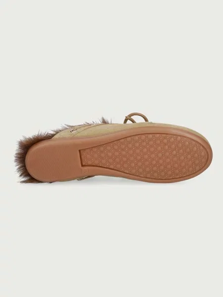Posa női velúr ppapucs Boat Loafer Mule zöld