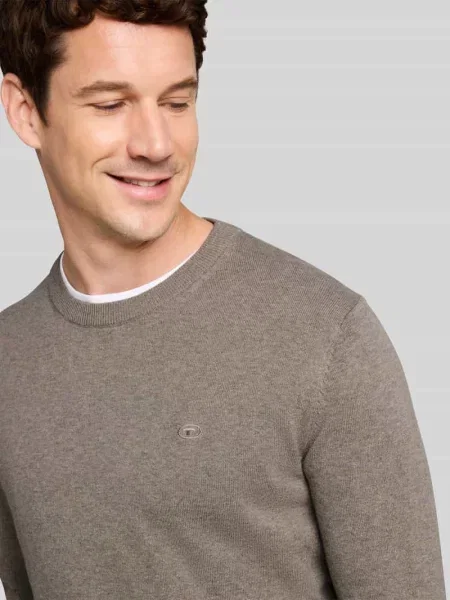 Sweter z czystej bawełny o kroju regular fit Tom Tailor