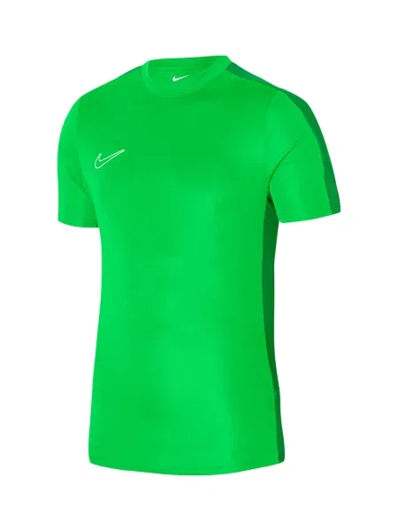 NIKE Funkčné tričko Academy neónovo zelená biela