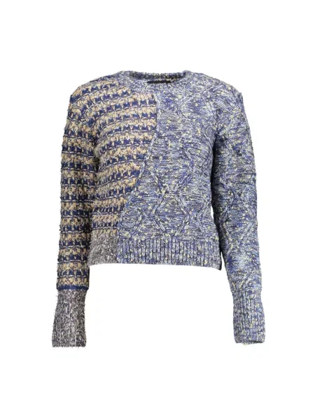 Sweter Desigual niebieski