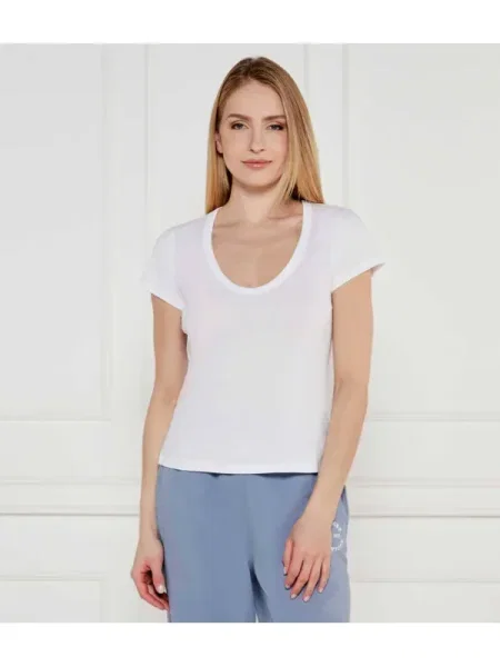 BOSS ORANGE Póló | Slim Fit fehér
