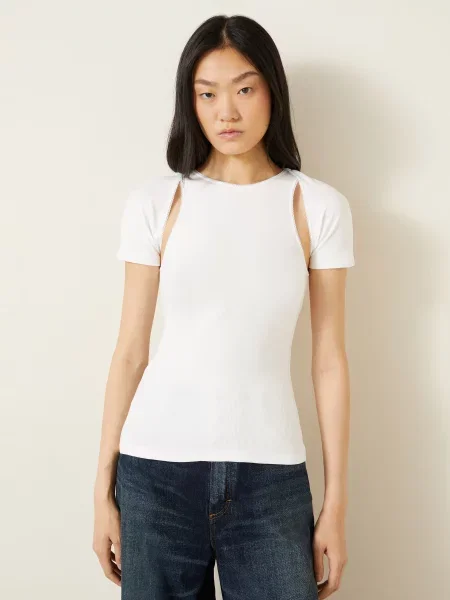 Top Alaïa biały