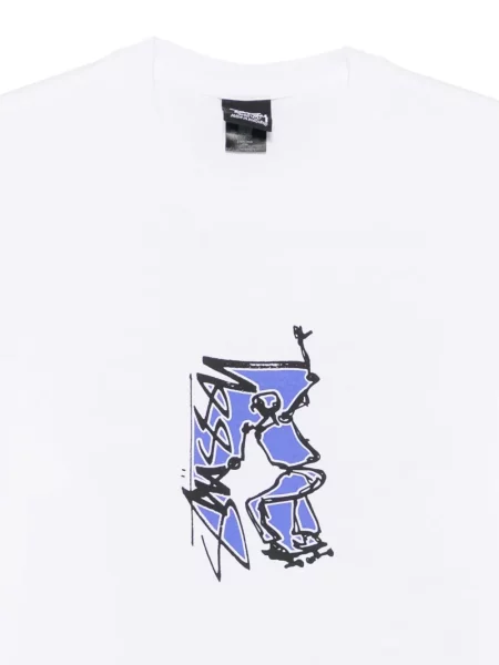 Μπλούζα Stüssy με σχέδιο λευκό