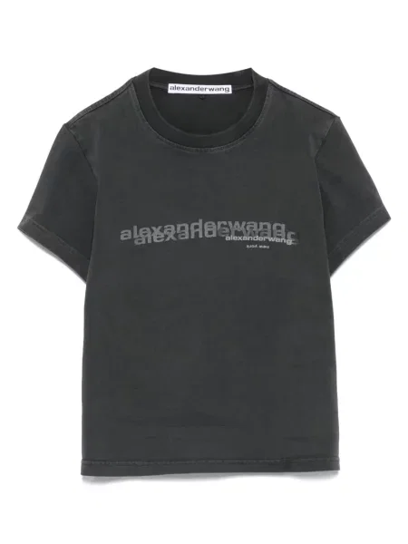 Tricou Alexander Wang cu imagine gri