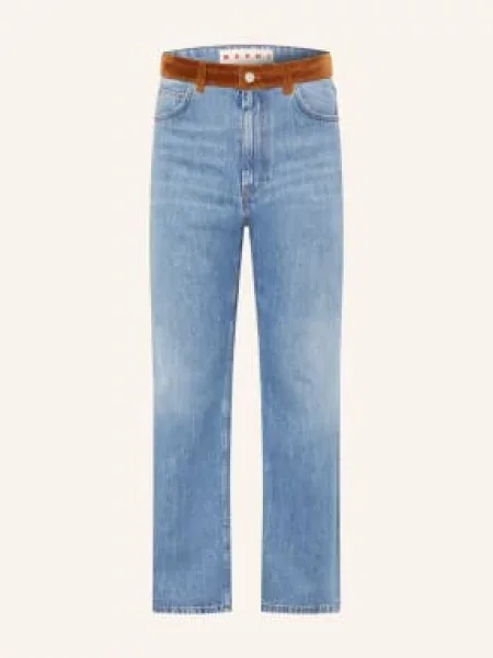 Marni Džíny Regular Fit deep blue modré