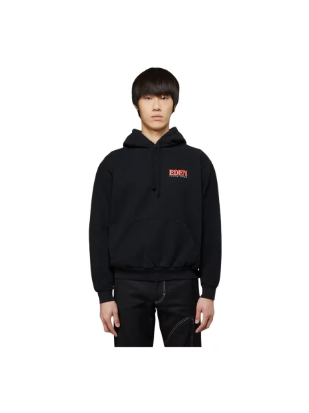Bluza z kapturem Eden Power Corp z kapturem z logo czarna