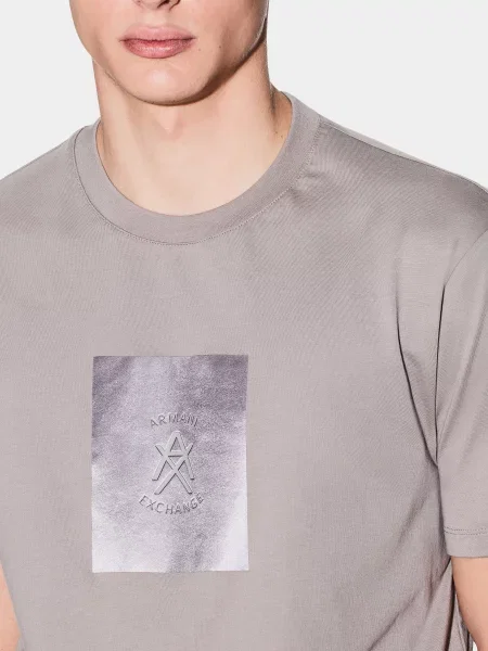 Футболка Armani Exchange бежевий