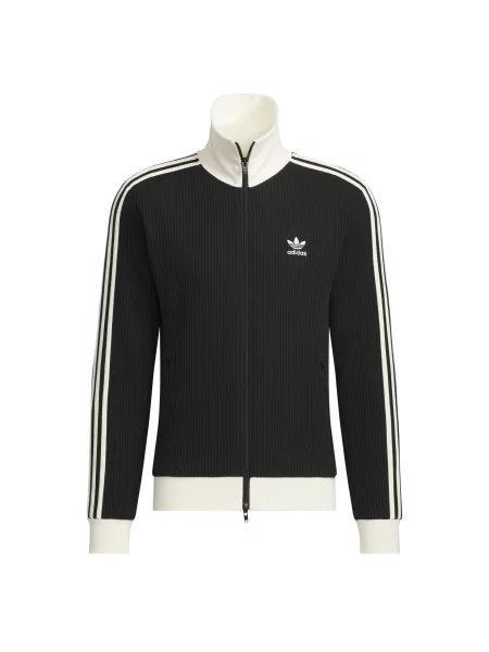 ADIDAS ORIGINALS Mikina Adicolor Classic černá / vlny bílé