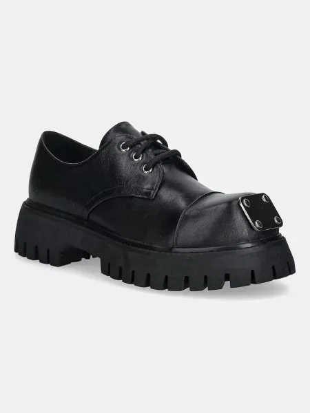 Polobotky Koi Footwear Gehrman na platformě Gehrman černá